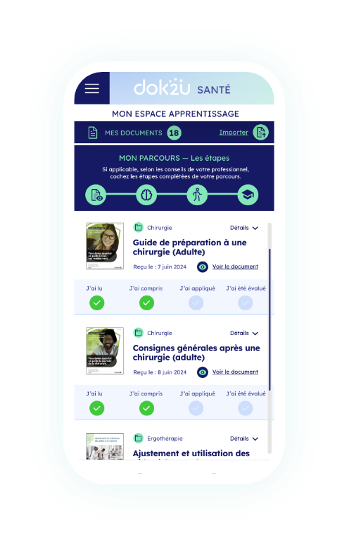 <h3>Outil de communication et de gestion de programmes de soutien aux patients</h3>